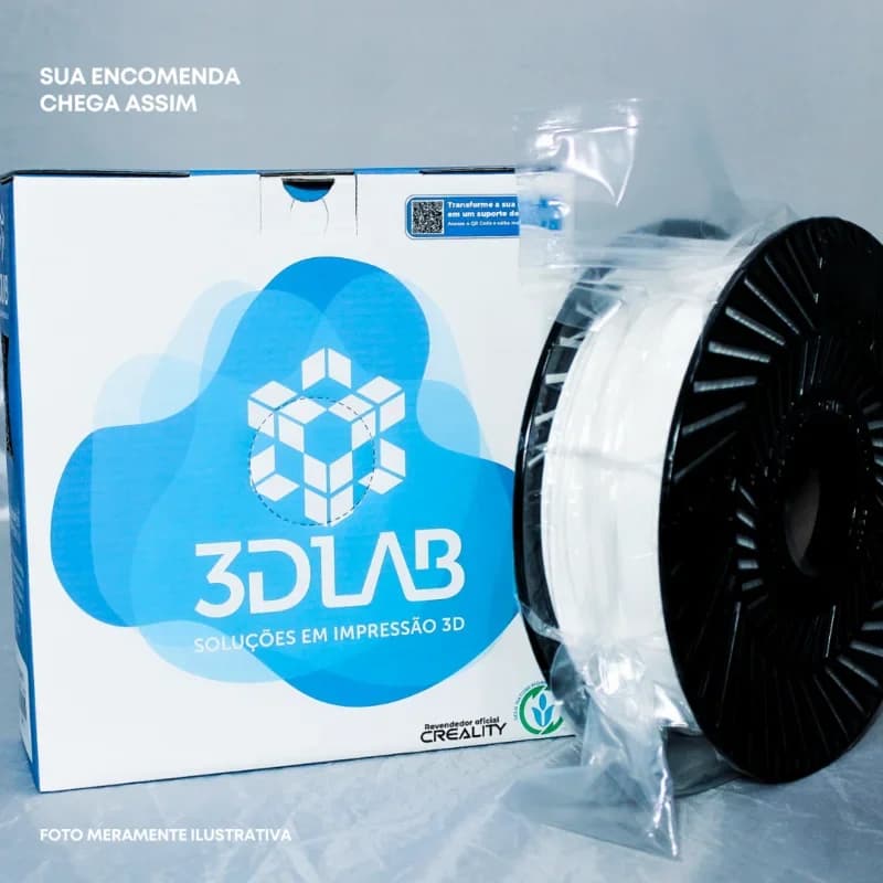 Filamento ABS Speed PREMIUM Branco Dental 5
