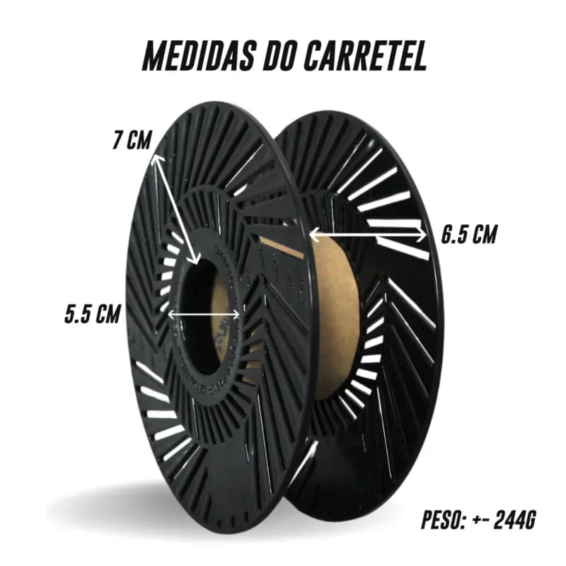 Filamento PLA Speed Premium Azul Claro 5