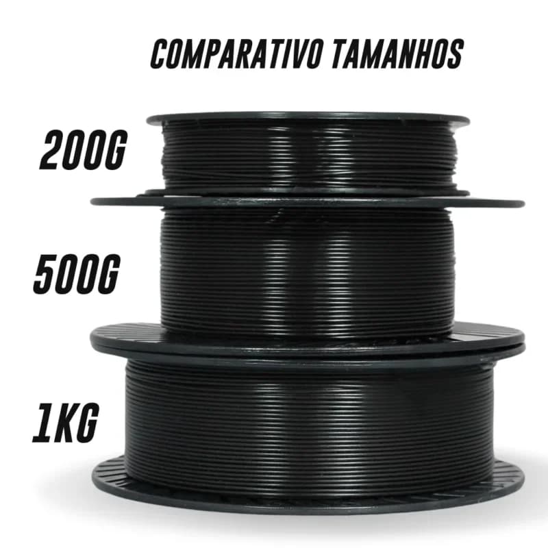 Filamento PLA Speed Premium Preto 4