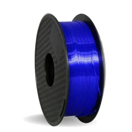 Filamento PLA Ultra Silk Azul Faixa Preta