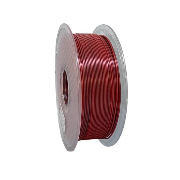 FILAMENTO PLA ULTRA SILK BICOLOR VERMELHO E PRETO